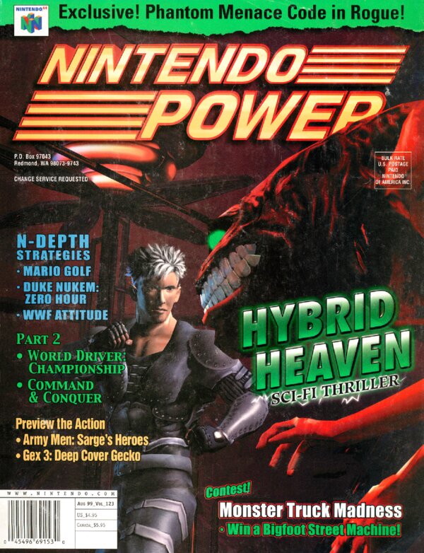 Nintendo Power Issue 123 (August 1999) cover